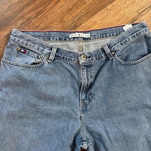 Y2K Tommy Hilfiger mid rise baggy straight jeans - Picture 2 of 5